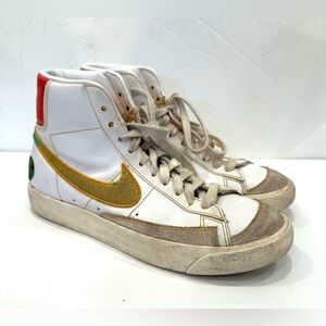 Nike Rayguns High Top Shoes White Size 6.5Y